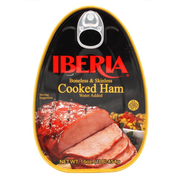 Jamon enlatado Iberia de 16 Oz-1Lb