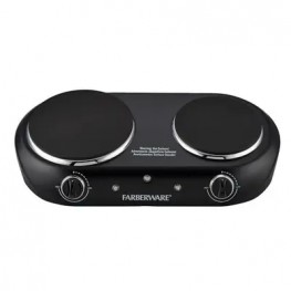 FARBERWARE HORNILLA DOBLE NEGRA – CARIBE