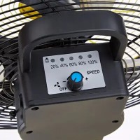 VENTILADOR RECARGABLE LIFESMART AMARILLO 12″-CARIBE